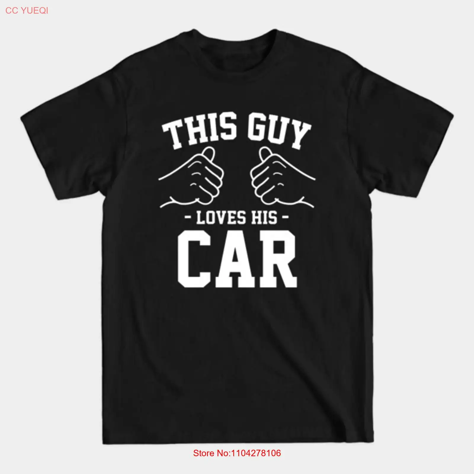 This Guy Loves His Car T Shirt - Street Fashion For Short Guys review and price