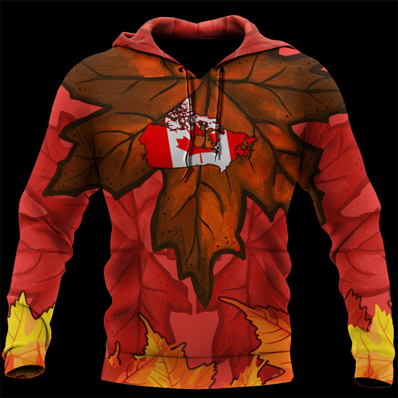 Canada Maple Leaf 3d Printed H - Street Fashion Canada review and price